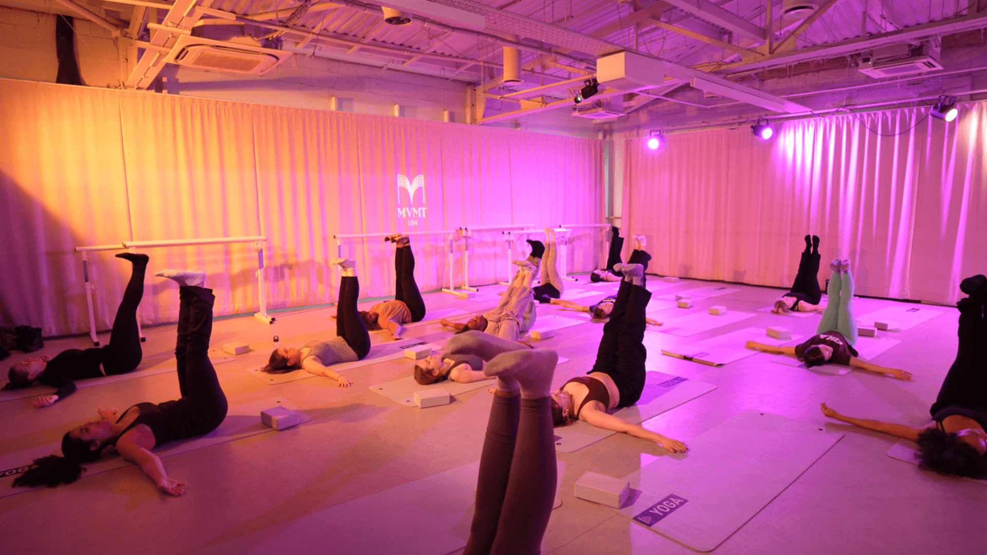 Barre class at MVMT @ The Manor